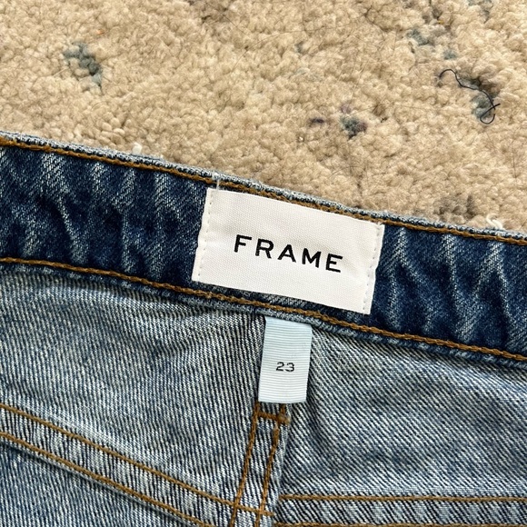 3/$25!!! Frame Le Grand Garçon Jean Shorts - Picture 4 of 4